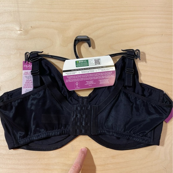 Fruit of the Loom “Fit for Me” Unlined Underwire Bra 42 DDDD (JK) — *USED* - Picture 7 of 11
